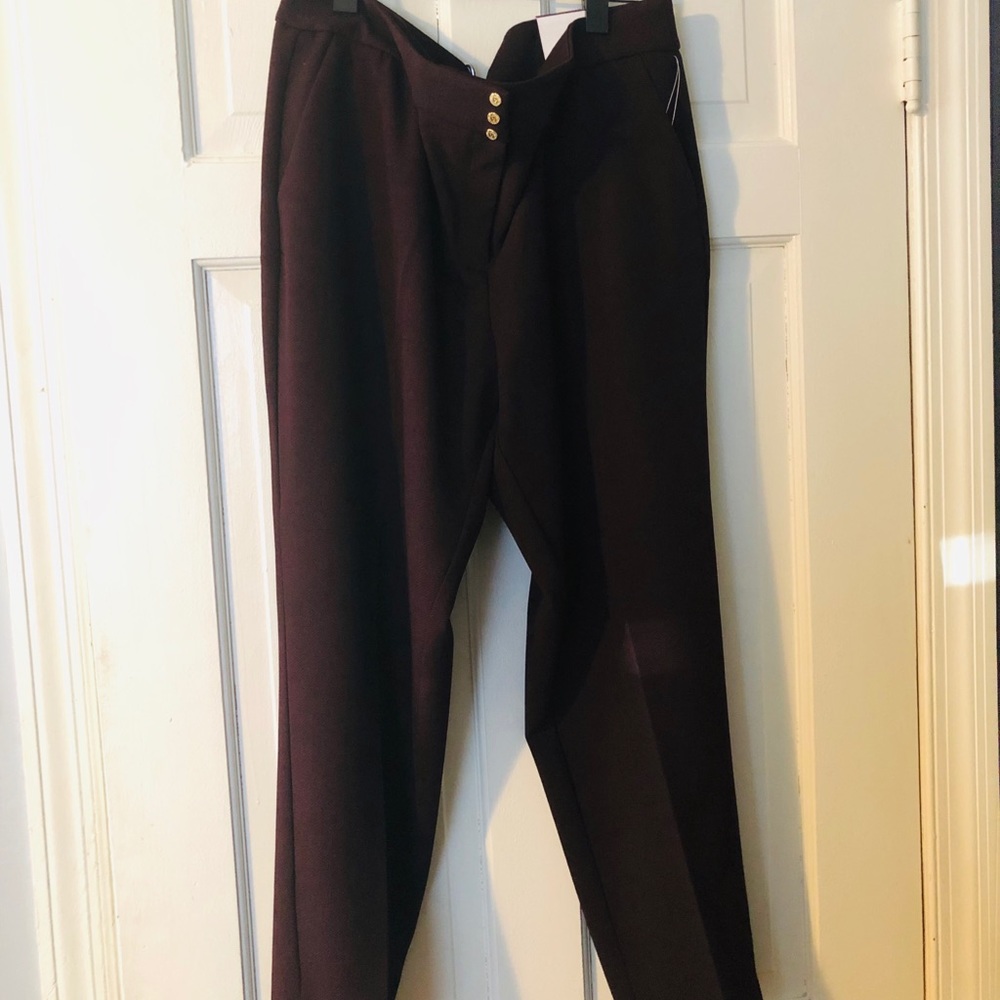 Dress crop pants